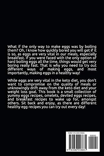 Keto Egg Fast Cookbook: Yummy Collection Of Deviled Eggs Recipes, Farmtotable Recipes, And Breakfast Recipes To Wake Up For,Used