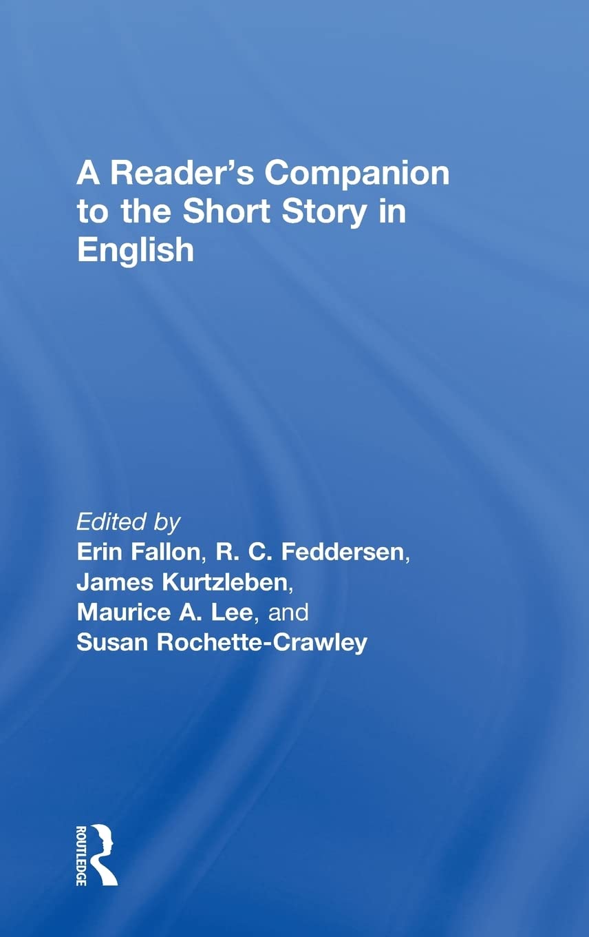 A Reader's Companion to the Short Story in English,Used