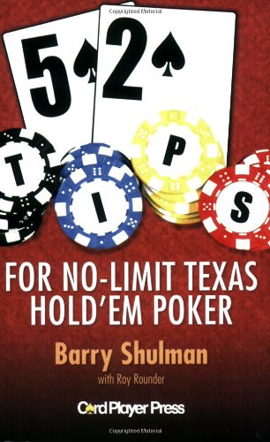52 Tips for Nolimit Texas Hold 'em Poker,Used