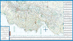 Laminated Ecuador Map By Borch (English Edition)