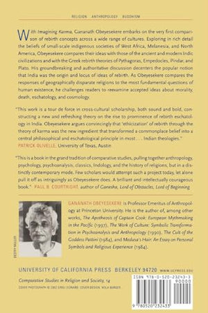 Imagining Karma: Ethical Transformation in Amerindian, Buddhist, and Greek Rebirth,New