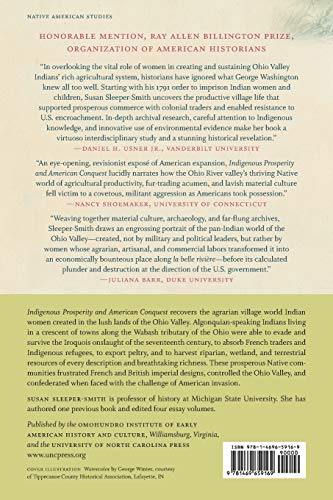 Indigenous Prosperity And American Conquest: Indian Women Of The Ohio River Valley, 16901792 (Published By The Omohundro Instit