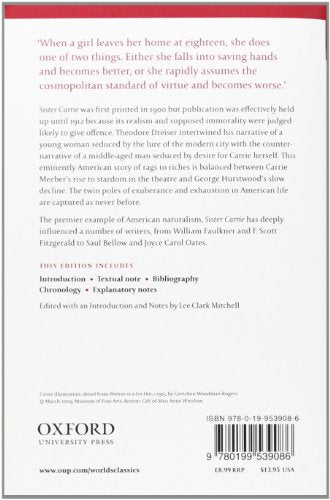 Sister Carrie (Oxford World's Classics),New