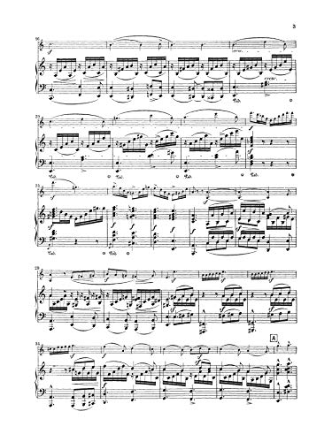 Sonata in A Minor for Violin and Piano, Opus 105,Used