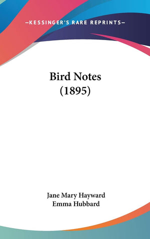 Bird Notes (1895),Used