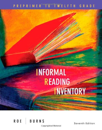 Informal Reading Inventory: Preprimer to Twelfth Grade,Used