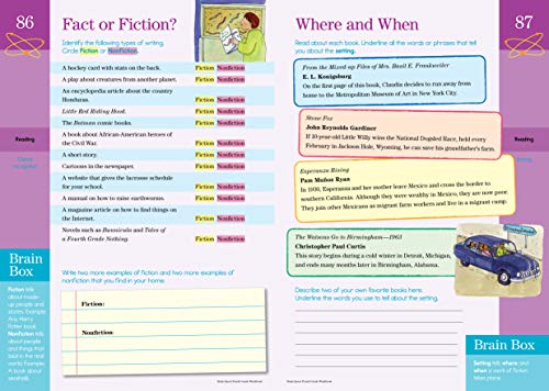 Brain Quest Workbook: Grade 4,New