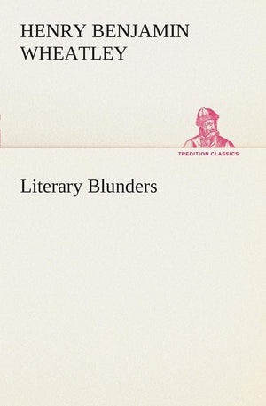 Literary Blunders,Used