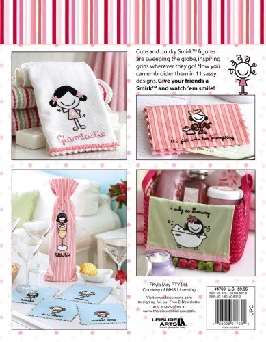 Stitch It With A Smirk (Leisure Arts #4769),Used