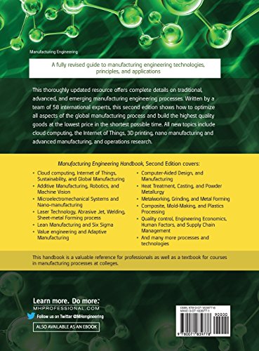Manufacturing Engineering Handbook, Second Edition,Used