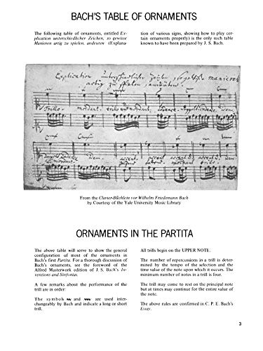 Partita No. 1 in Bflat Major, Op. 1 (Alfred Masterwork Edition),Used