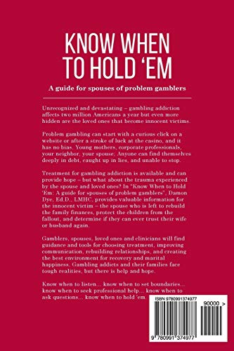 Know When To Hold 'Em: A guide for spouses of problem gamblers,Used