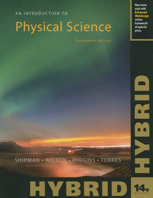 An Introduction to Physical Science, Hybrid (with WebAssign, MultiTerm Printed Access Card),Used