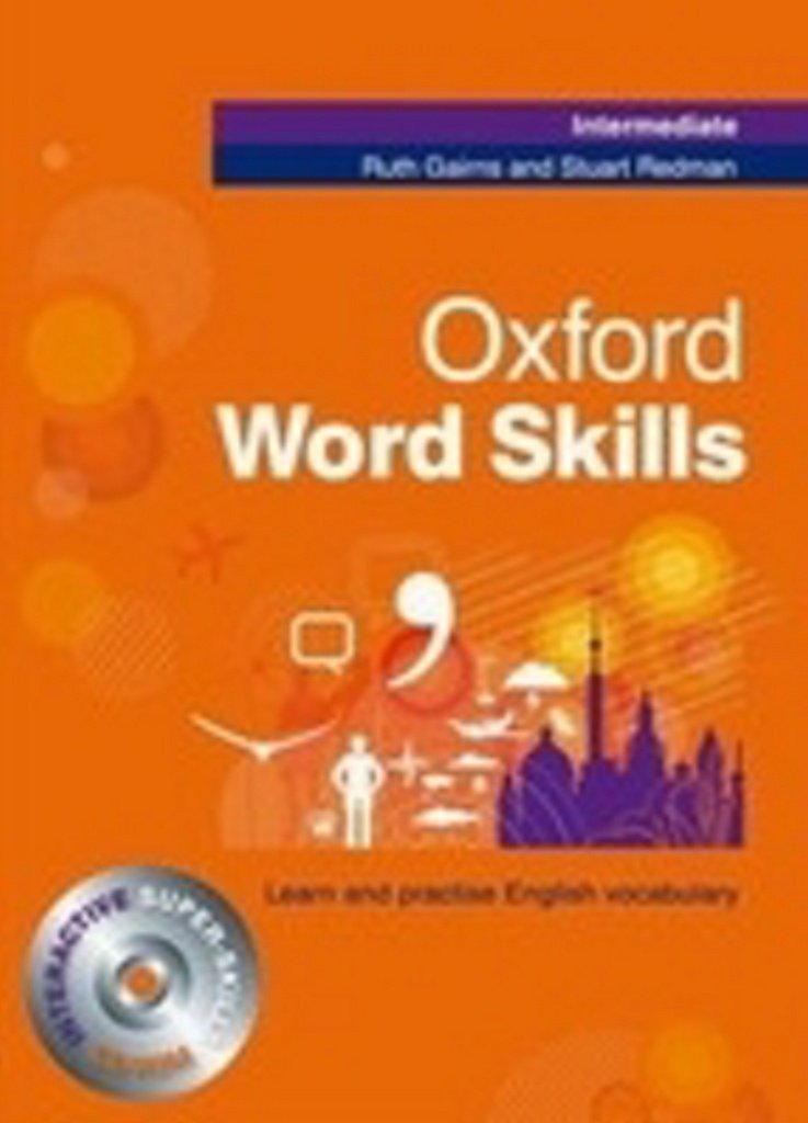 Oxford Word Skills Intermediate Students Book And Cdrom Pack-new,New