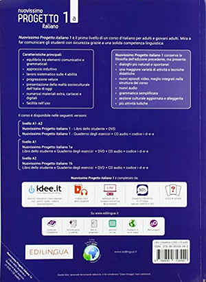 Nuovissimo Progetto italiano: Libro dello studente e Quaderno degli esercizi + C (Italian Edition),Used