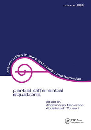 Partial Differential Equations (Lecture Notes In Pure And Applied Mathematics),Used