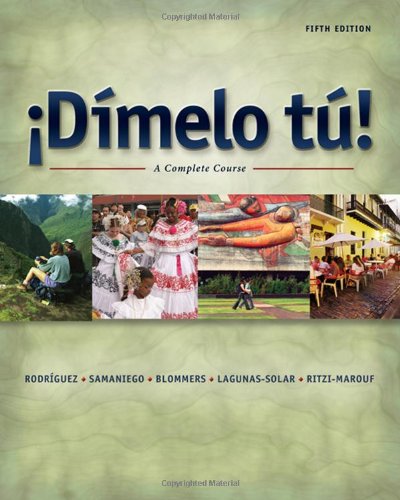 Dimelo Tu!: A Complete Course (With Audio Cd),Used