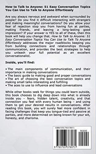 How To Talk To Anyone: 51 Easy Conversation Topics You Can Use to Talk to Anyone Effortlessly,Used