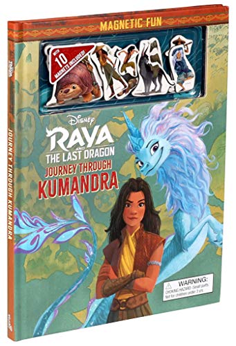 Disney: Raya and the Last Dragon: Journey Through Kumandra (Magnetic Hardcover),Used