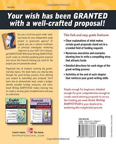 Grant Writing Demystified,New