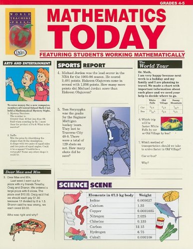 Mathematics Today, Grades 45,Used