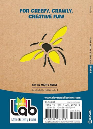 Fun With Bugs Stencils (Dover Little Activity Books: Insects),Used