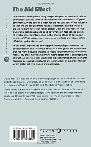 The Aid Effect (Anthropology, Culture and Society),Used