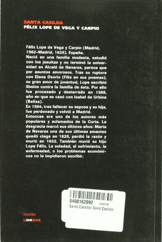 Santa Casilda (Teatro) (Spanish Edition),Used