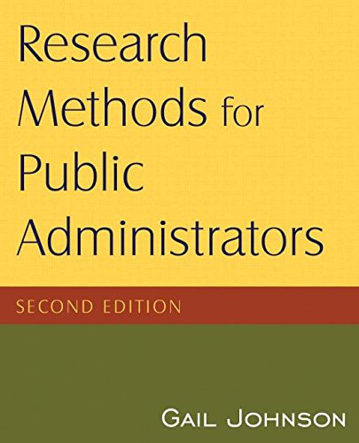 Research Methods for Public Administrators, 2nd Edition,Used