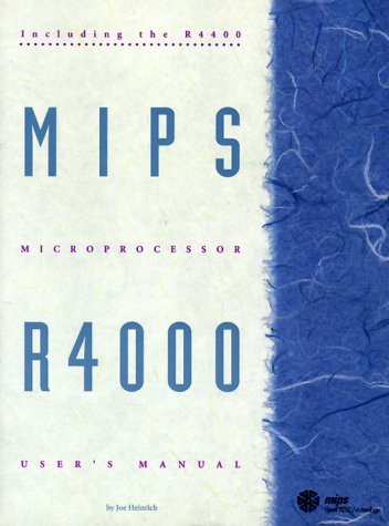 Mips R4000 User's Manual,Used