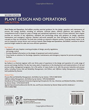 Plant Design and Operations,Used