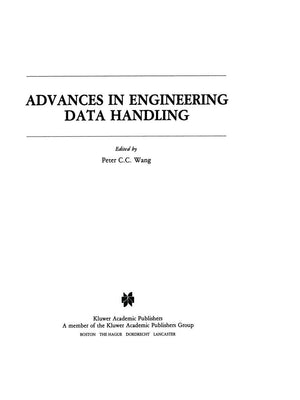 Advances in Engineering Data Handling: Case Studies,Used