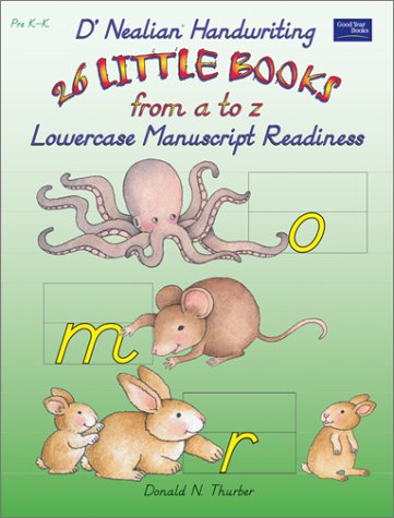 D'Nealian Handwriting Little Books, Lowercase,New