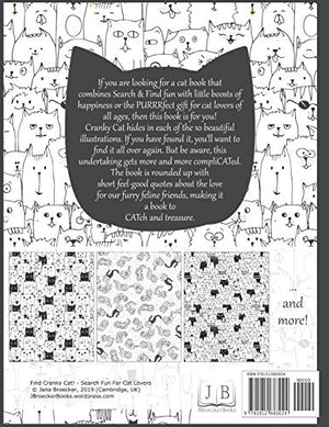 Find Cranky Cat! Search Fun for Cat Lovers:  A Search and Find Book of Increasing Difficulty with Gorgeous Illustrations and In,Used