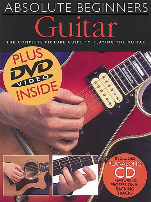 Absolute Beginners  Guitar Book/Online Media,Used