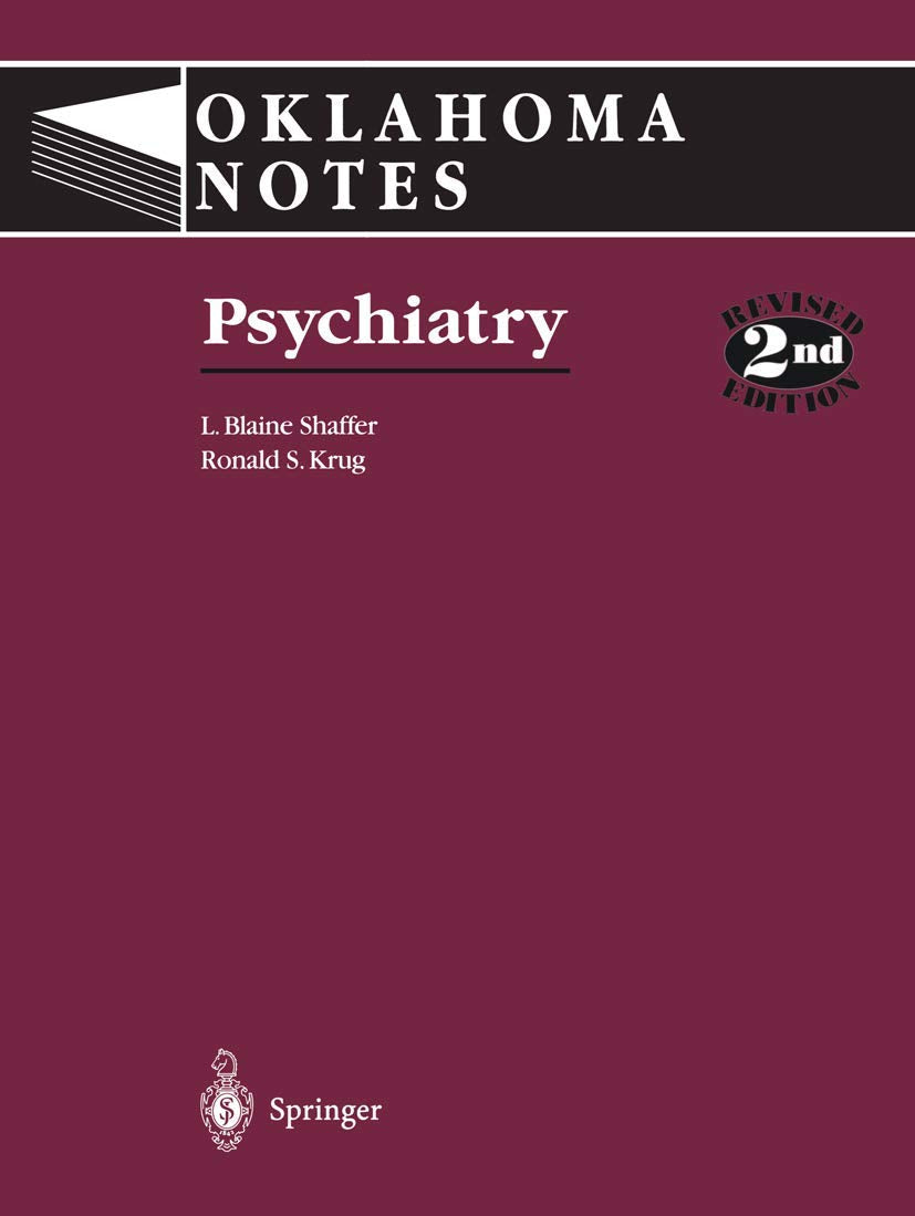 Psychiatry (Oklahoma Notes),Used