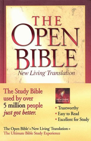 The Open Bible: New Living Translation,Used