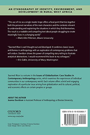 Sacred Rice: An Ethnography Of Identity, Environment, And Development In Rural West Africa (Issues Of Globalization:Case Studies,Used