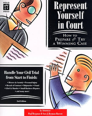 Represent Yourself in Court: How to Prepare and Try a Winning Case (2nd ed),Used