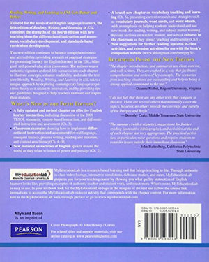 Reading, Writing and Learning in ESL: A Resource Book for Teaching K12 English Learners (5th Edition),Used