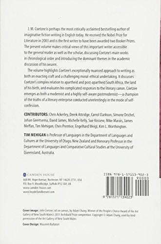 A Companion to the Works of J. M. Coetzee (Studies in English and American Literature and Culture, 24),Used