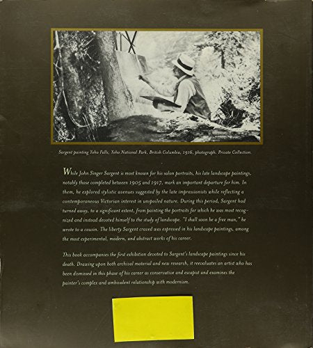 Sargent: The Late Landscapes,Used