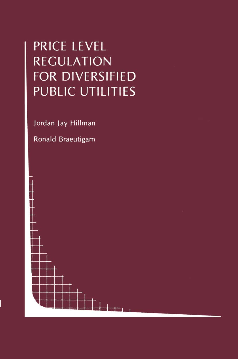 Price Level Regulation for Diversified Public Utilities (Topics in Regulatory Economics and Policy, 5),Used