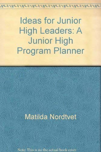 Ideas for Junior High Leaders,Used