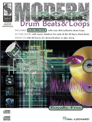Modern Rock Drum Beats & Loops (Sound Library)-used