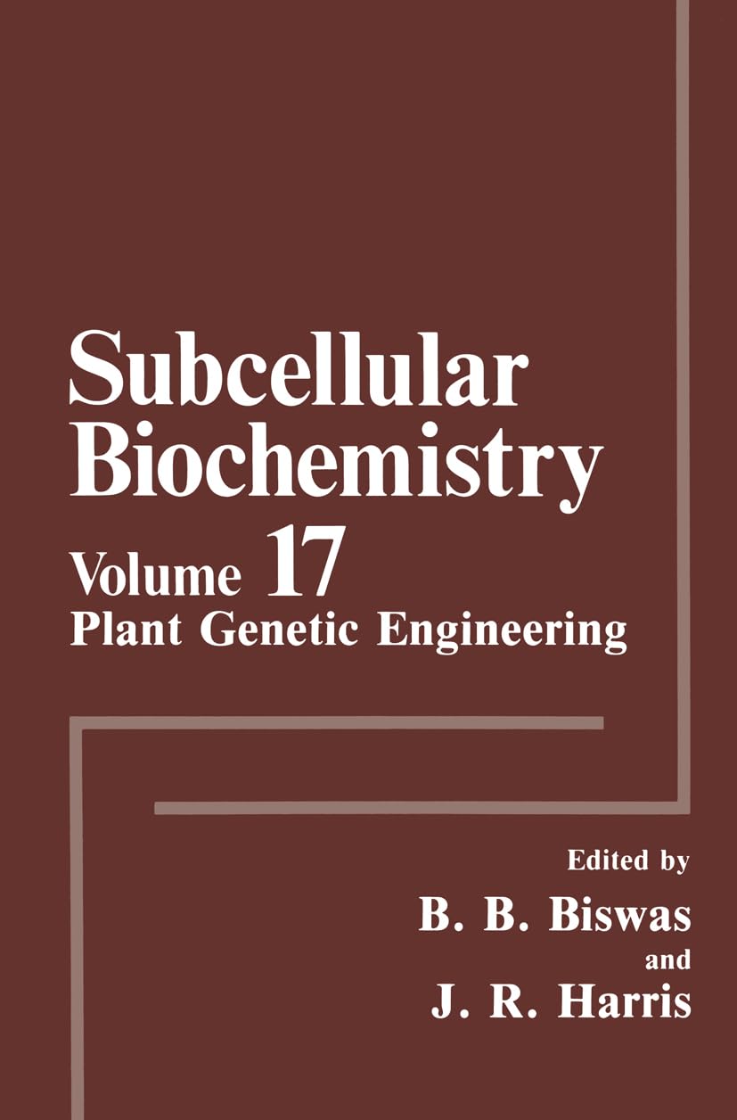 Plant Genetic Engineering (Subcellular Biochemistry),Used