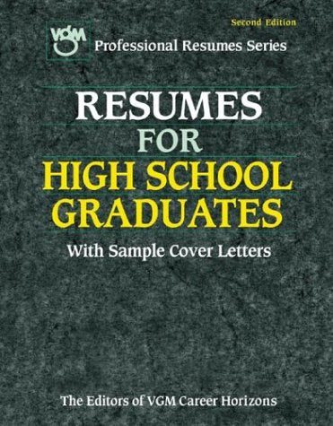 Resumes for High School Graduates,Used