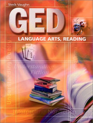 GED: Language Arts, Reading (SteckVaughn Ged Series),Used