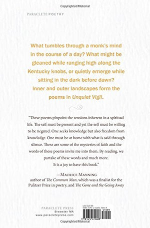 Unquiet Vigil: New and Selected Poems (Paraclete Poetry),Used