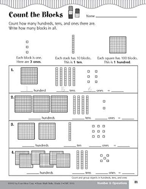 Basic Math Skills, Grade 2,Used